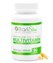 BariSlim Advanced Once Daily Bariatric Multivitamin Capsule - 45 mg of Iron - Bariatric Vitamin for Post Bariatric Surgery Including Gastrik Bypass and Gastrik Kol | 90 Day Supply