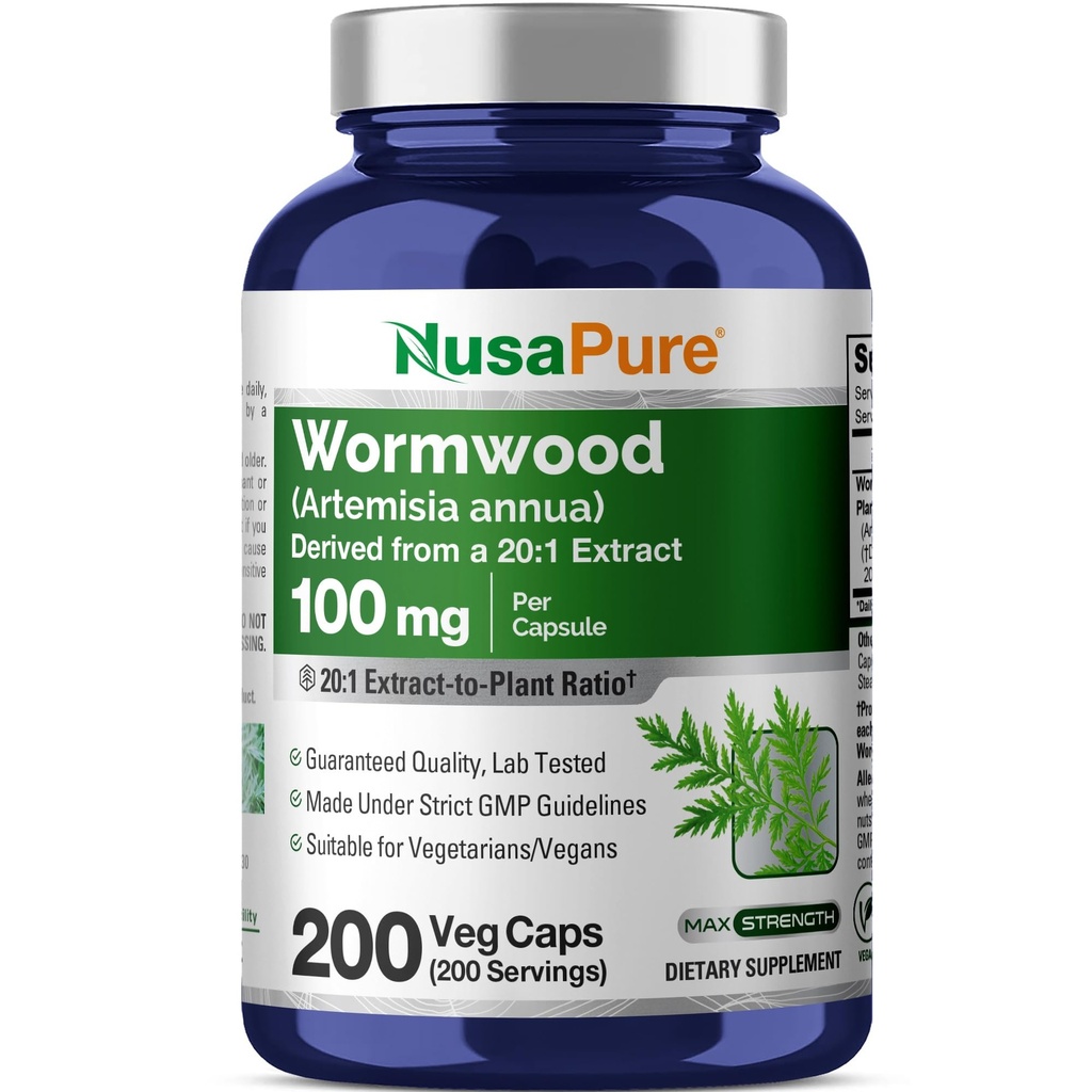 NusaPure Wormwood Κάψουλες 2000mg 