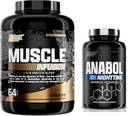 Nutrex Research Whey Protein Toz, Chocolate Anabol PM Nighttime Muscle Builder & Sleep Aid