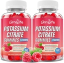 2 Pack P properties Citrate Gummies, High P properties Supplement Gummies 1200 mg Support Leg Cramps & Muscle Health, Pyum Gummies for Yetişkinler & Kids, Vegan, Raspberry Flavor 120 Count