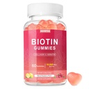 Biotin 1000006 Keratin Collagen Gummies Saç Çiçeği Günlük Saç Çığlığı ve Kadın Vegan Biotin ve Vitamin C Gummy 60 Count