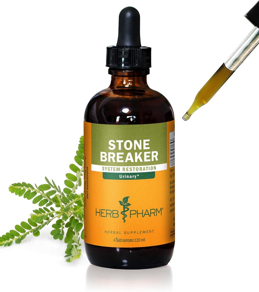Herb Pharm Stone Breaker (Chanca Piedra) Urinary System Support için bileşik - 4 Ounce