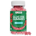 YUM-V'S Glucose Gummies – Hızlı Glucose Chewable Gummies – Great Tasting – Gluten Free, Vegan, Non-GMO – Berry Natural Flavor – 60 Chewable Gummy for Yetişkinler & Kids