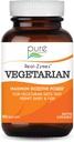 Real-ZymesTM Vegetarian Digestive Enzymes Supplement with Probiyotiks for Better Digestion - Natural Support for Relief of Bloating, Gas, Belching, Diarrhea, Constipation, IBS, vs. - 90 Caps