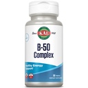 KAL B 50 Kompleksi, Enerji, Metabolism, Red Blood Hücre Synthesis ve Immune Support, B12, B6, Folic Acid ve Diğer B Vitaminleri, Vegan, 50 Hizmet, 50 Tablet,
