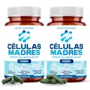 Stem Hücresi 500 mg (120 Cap) Spirulina & Chlorella ile Doğal Anti-Aging & Longevity Support, Boost Cellular Renewal, Save Youthful Energy, Reduce Joint Soreness – Celulas Madreness – Celulas Madre