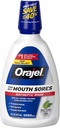 Orajel Antiseptic Mouth Sore Rinse, 16 Akışkan Oz