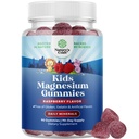 Παιδικό Μαγνήσιο Gummies - Ήρεμη Χαλαρωτική Mg συμπλήρωμα κιτρικό με σμέουρο άρωμα - Ήρεμο συμπλήρωμα μαγνησίου για νευρωνικούς μυς υγείας & υγιή υποστήριξη καρδιάς - Mag Citrate Gummies - 90 Count Pack