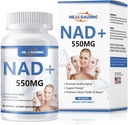 NAD Supplement Liposomal for Women: NAD+ Resveratrol 550MG Destek Hücreleri Onarım Desteği Enerji ve Sağlıklı Ağlama