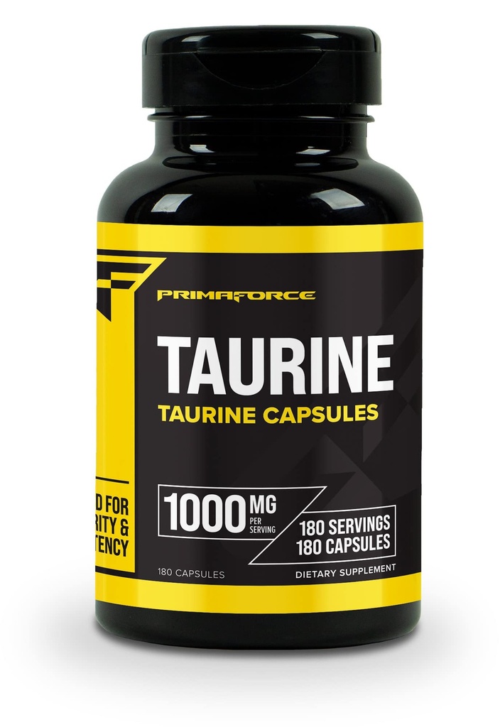 Primaforce Tau 1000 mg Capsules, 180 Caps, Non-GMO & Gluten Free Supplement Supplement