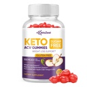 Keto Acv Gummies for Advanced Weight Loss & Belly Fat Burn - Pro Active Super Apple Cider Vinegar Gummies - Rapid Fat Burner Diet Supplement for Women Άνδρες - Χωρίς ζάχαρη & Γλουτένη (1000MG)