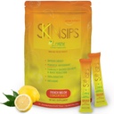 Skin Health & Energy Boost Drink Mix- Sugar Free, SOD B (TM), Fransız Melon Yoğunluğu'ndan Antioksiler, Go Stick Packs, Lemon, 10 Packs,