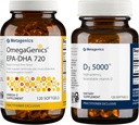 Μεταγονική Bundle - D3 5000 & EPA-DHA 720-120 Softgels D3 5000 για την Ανοσολογική Υποστήριξη, την Υγεία των Οστών και της Καρδιάς* - 120 Softgels της EPA-DHA 720 για την Υγεία της Καρδιάς, του Μυοσκελετικού & του Ανοσοποιητικού Συστήματος*