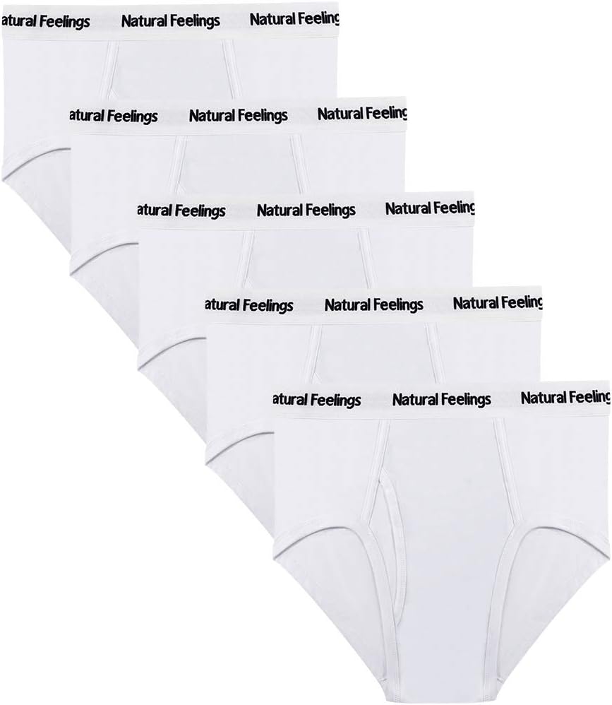 Doğal Duygular Erkeklerin Çok Paket Erkekler Pamuk Tam Yükselişi Konfor Waistband S M L XL XXL ile Notlar...