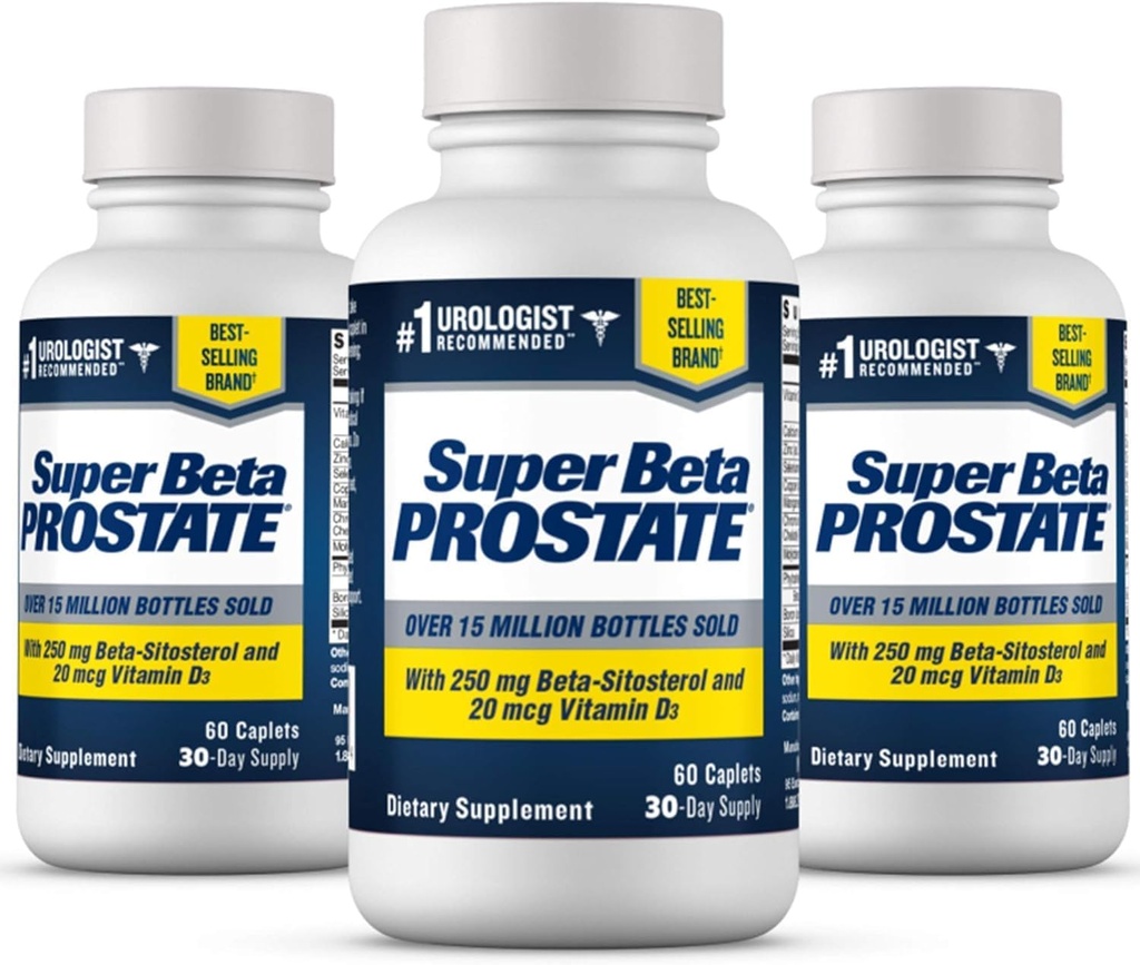 SETA PROSTATE Support Supplement for Men's Health - The Bathroom Trips, Discover Sleep, Better Bladder Boşaltma & Sağlıklı Prostate, Beta Sitosterol - 60.