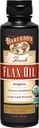 Barlean'ın Organik Lezzetli Yağ Sıvısı Fresh Cold Pressed Flax Seeds, 7,640 mg ALA Omega 3 Fatty Acid Supplement for Skin and Hair Care, Vegan & Gluten Free, 8 ozz