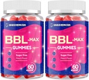 Kadınlar için Booty Gummies - BBL Gummies with Multivitamins and Herbal Extracts - Peach Flavor - 120 Count