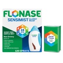Flonase Sensimist Alerjiler Nasal Mix - Non-Drowsy 24HR Long Lasting Anti Allergy Relief with Fine, Scent-Free Mist - 120 Spreys Plus Bonus Pack of Tissues Plus Bonus Pack of Tissues