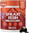 World's First Shilajit Pure Machinery Softgels | Himalaya Shilajit Supplement | Purer Than Tozed Capsules & No Bad Taste | Made & Lab-Tested in the USA | GMP-Cerrec | 1000 mg, 120 Capsules