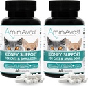 AminAvast Kidney, Cats ve Small Dogs için Supplement, 300 mg 2Pack - Doğal Kidney Fonksiyonlar - Aging Kidneys'deki Yardımlar - kolayca Administered - 60 Sprinkle Capsules