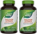 Nature's Wayuba Citrate, 2Capsule başına 500 mguba, Bone Health & Muscle Function*, Citrate, Carbonate & Malate, Gluten Free, 250 Capsules (Pazarlama May Vary) - 2 Pack