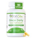 BariSlim Once Daily Bariatric Multivitamin Capsule - 45 mg of Iron - Bariatrik Vitamin & Supplement for Post Bariatrik Surgery Including Gastrik Bypass & Gastrik Kol | 90 Day Supply