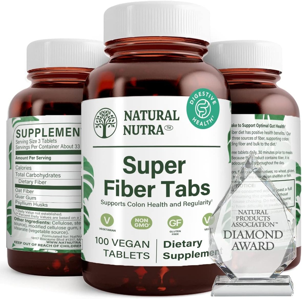 Φυσικό συμπλήρωμα Nutra Super Fiber, προάγει την πνευστική και καρδιαγγειακή υγεία, διαχειρίζεται το βάρος, προστατεύει την υγεία του δέρματος, ενισχύει την υγεία της καρδιάς και ανοσοποιητικό σύστημα, μη ΓΤΟ, χωρίς γλουτένη, Vegan, 100 Vegan