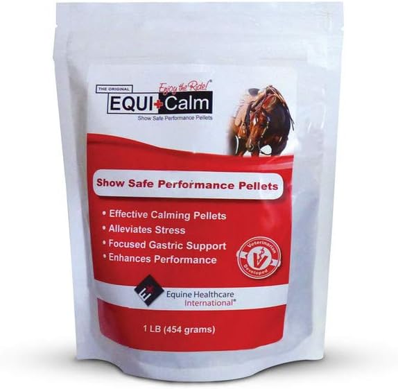 Equine Healthcare International Equi+Calm Εμφάνιση ασφαλούς απόδοσης Πελέτες - 1 λίρα