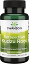 Swanson Full Spectrum Kudzu Root - Herbal Supplement Kalp Sağlığı ve Canlı Sağlığı Desteklemek - Sağlıklı Kan Baskı ve Kolesterol Seviyelerini Destekleyebilir - (60 Capsules, 500 mg Her)