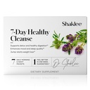Shaklee - 7-Day Health Cleanse: Complete System reset, and Energy Boost - Probiyotiks, Liver Support ve Herbal Cleanse - Step-by-Step Guide - 7 Daily Morning & Night Packets
