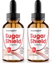 NutraRize (Pack of 2 Sugar Shield Drops, Blood Support Liquid Supplement, Maximum Strength Formula Drop, Natural Blend Complex, Official Gotas Reviews (60 Servings)