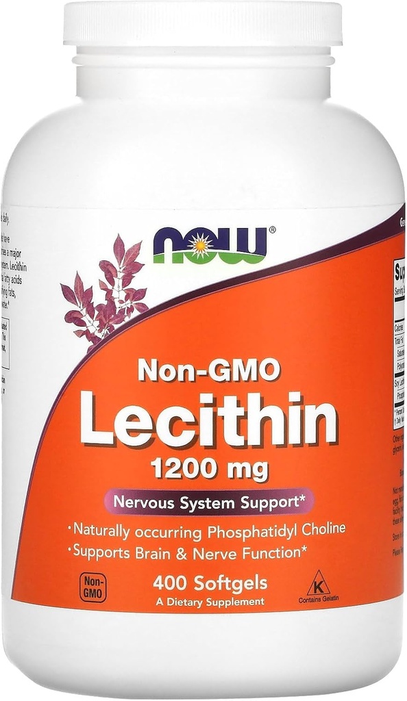 Lecithin 19BC 1200 mg - Şimdi Gıdalar - 400 - Softgel