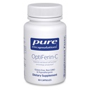 Saf Encapsulations OptiFerin-C - Kırmızı Kan Hücreleri ve Enerji için - Demir Aborpsiyon Desteği - Enerji Supplement* - Vitamin C Enriched - Gluten Free & Non-GMO - 60 Capsules
