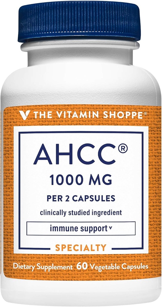 Dükkan Vitamini AHCC - 500 MG - Immune Support (60 Veggie Capsules)
