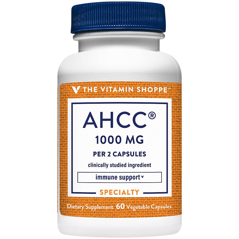 Dükkan Vitamini AHCC - 500 MG - Immune Support (60 Veggie Capsules)
