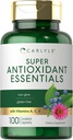Carlyle Antioksis Supplement | 100 Caplets | Beslenme Kompleksi | A, C, E | Non-GMO, Gluten Free Formula