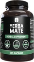 PURE ORIGINAL INGREDIENTS Yerba Mate (365 Capsules), No Magnezyum Or Rice Fillers, Always Pure, Lab TY