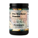 Santa Cruz Paleo Pre Workout Toz Elektrolytes, Magnezyum, Pyum, Deniz Salt & L Citrulline, Caffeine & Sugar Free Preworkout Drink Mix for Energy & Hydration, Pineapple Flavor, 30 Servisler