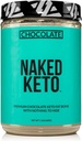 Γυμνή σοκολάτα Keto - Premium σοκολάτα Keto Fat Bomb Powder - Τίποτα Τεχνητό - Χωρίς γλουτένη Keto Bomb Chocolate Mct Oil Powder with No Gmos - 1.3 Lb