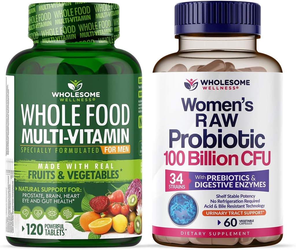 Erkek + Dr. Formulaed Raw Probiyotiks for Women 100 Milyar CFUs Sche