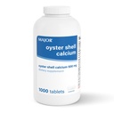 MAJOR Oyster Shelluba 500 mg - Bone Health ve Ortak Destek için Günlük Diyet Tamam, Erkekler ve Kadınlar için Mineral Supplement, Gluten-Free - 1000 Tabletler (1 Pack)