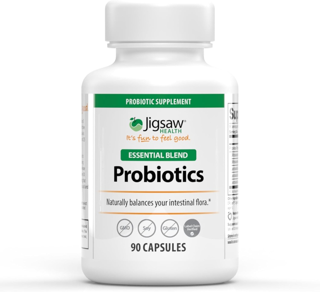Jigsaw Health Probiyotiks Essential Mix | 90 Capsules