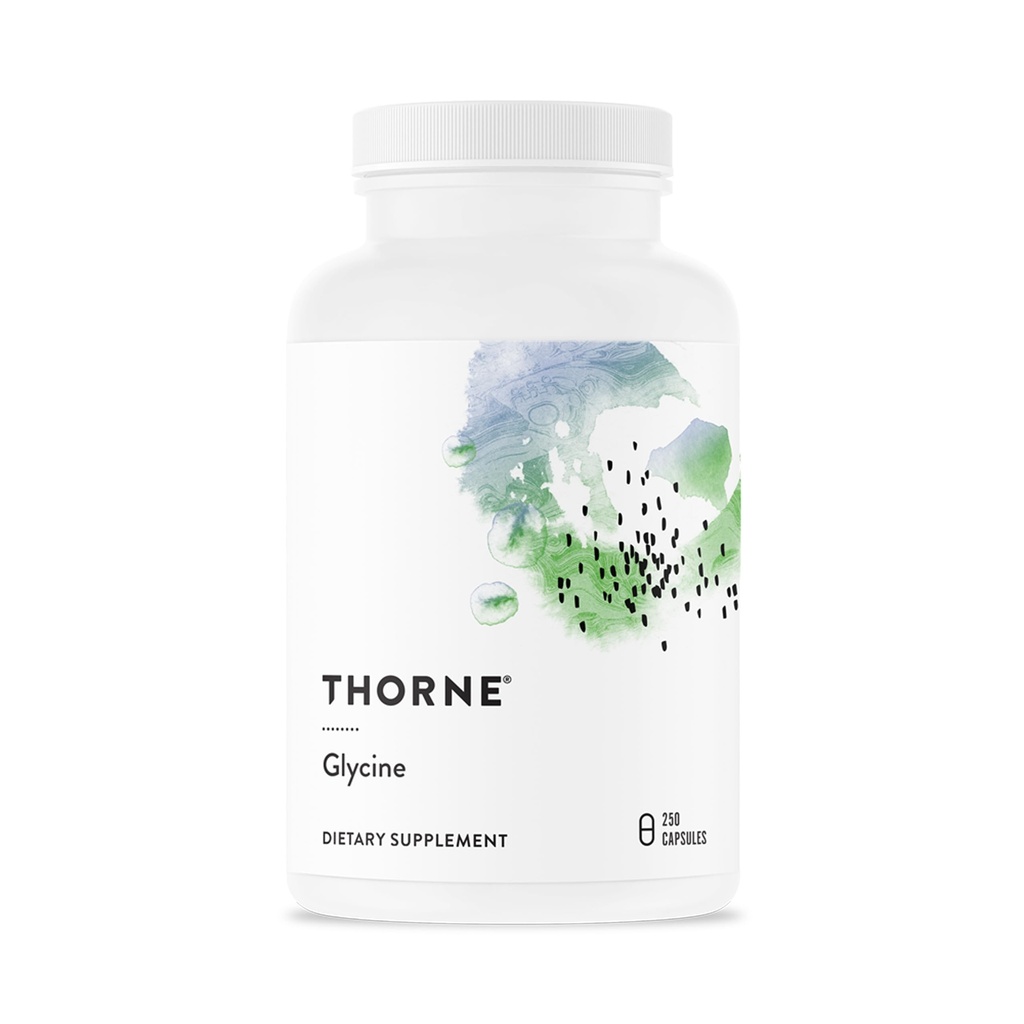 THORNE - Glycine - Vakumlama, Detoxification ve Kas Fonksiyonlu Desteği * - 250 Capsules