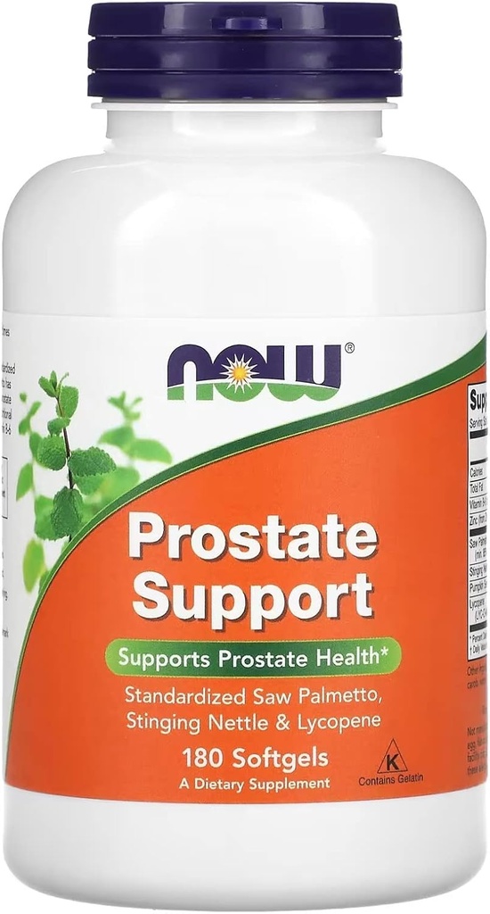 Prostate Support, 180 Sgel Tarafından Now Foods (Pack of 2)