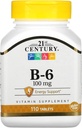 21st Century B 6 100 mg Tabletleri, 110 Kont (Pazar 3)