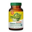 MegaFood Vitamin D3 5000 IU (125 mcg) - Συμπληρώματα χορτοφαγικής με βιταμίνη D3 K2 - Υποστηρίζει οστά, δόντια, μύες & ανοσοποιητική υγεία - Certified Non-GMO - 60 μίνι κάψουλες, 60 εξυπηρετούν