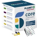 Erkekler ve Kadınlar için Günlük Paket Vitaminleri - Yaşlılarla Destek, C, çinko & D3 - Kalp Sağlığı için Omega-3 ile Çokvitamin, Probiyotikler, Metil B12, Biotin, Lutein & Zeaxanthin - Planet 3