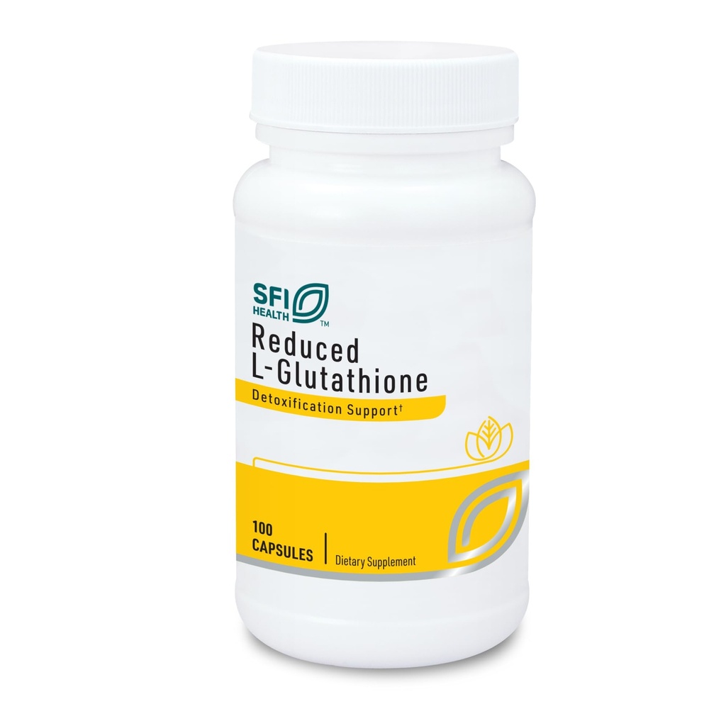 Klaire Laboratuvarları SFI Health Azaltıd L-Glutathione 150 mg - Antioksi Supplement with Magnezyum for Liver, Detox & Immune Support - Active, Reduced Form - Hipoallergenic (100 Capsules)