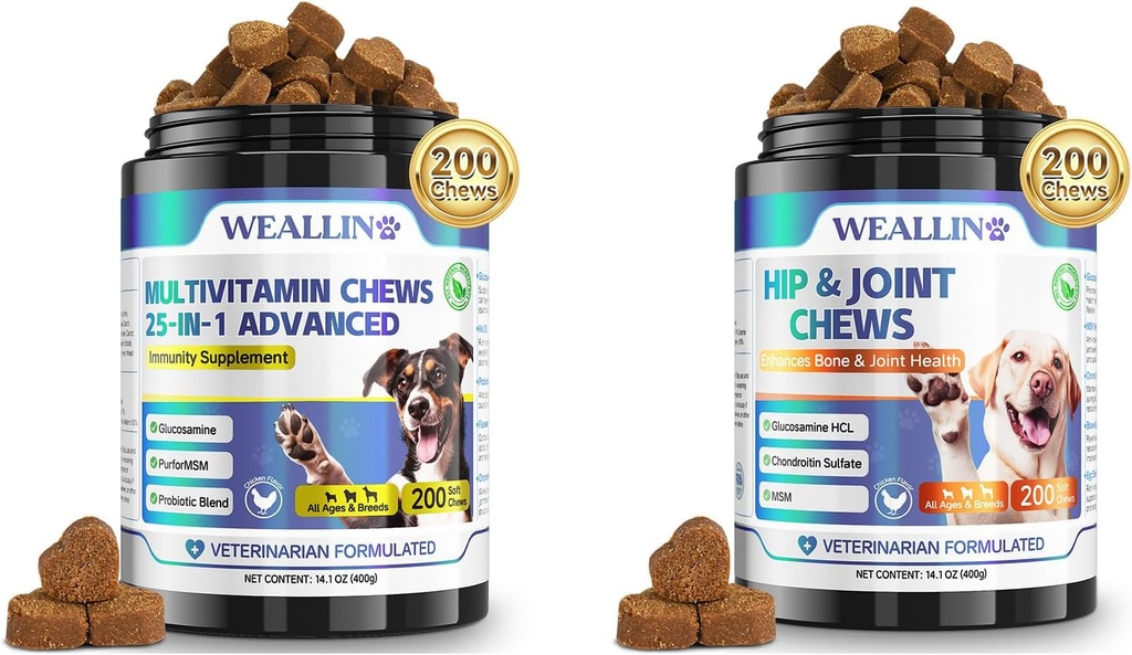 Köpekler için Köpek Vitaminleri ve Ortak Supplement
