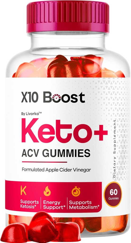 X10 Vinegar Gummies Gelişmiş Formula 1050MG Gelişmiş Formula, X 10 Boost Chem Plus Gummys Premium Formula Apple Cider Vinegar Gummies, All Natural Gomitas, 60 Gummies for 1 Moon